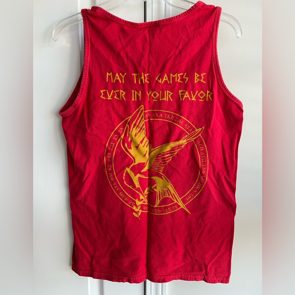 Comfort Colors Greek Week Hunger Games Red Tank